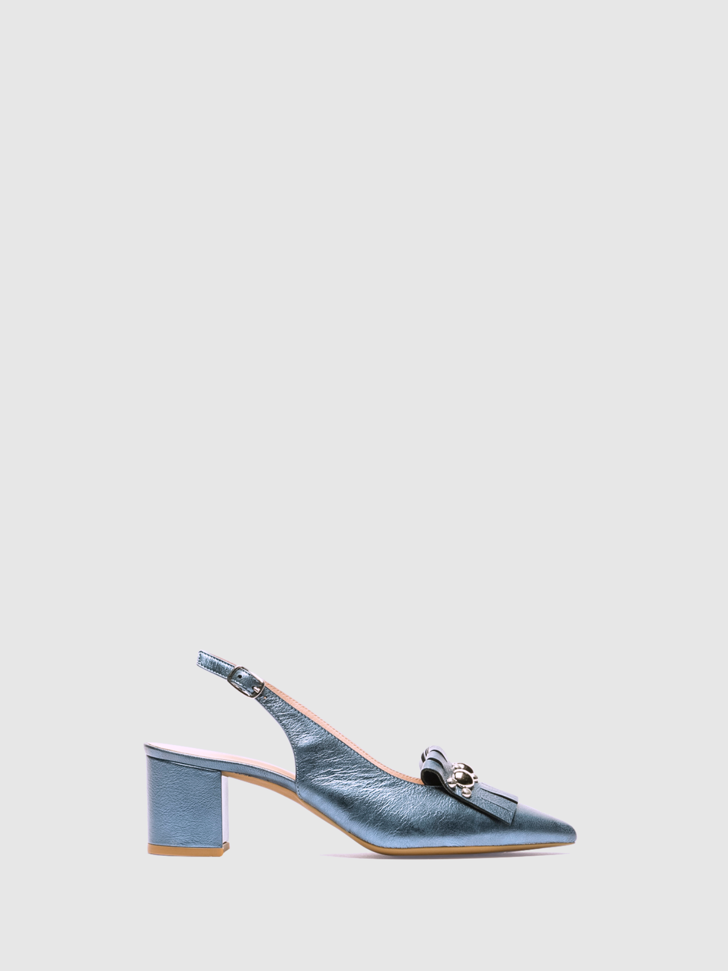 Sofia Costa Blue Sling-Back Pumps Shoes